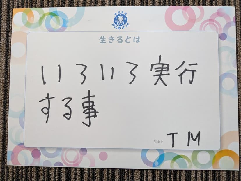 色紙 51: いろいろ実行（TM）